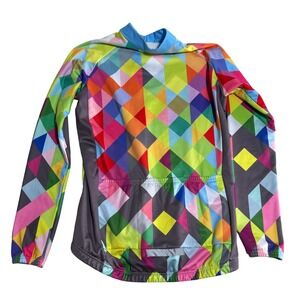 Aogda Mens Cycling Jersey Thermal Fleece Long Sleeve Windproof Multi-Color